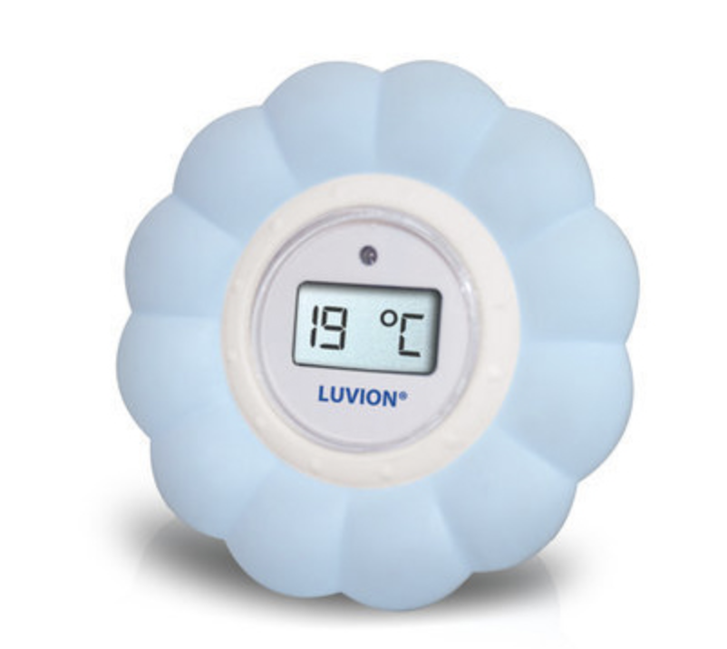 Luvion | Bad/Kamerthermometer Bloem Blue