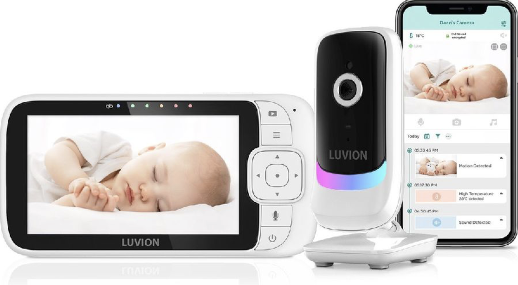 Luvion | Babyfoon met Dual Gebruik Essential Connect White