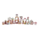 Little Dutch | Bouwblokken Fairy Garden Roze +24M