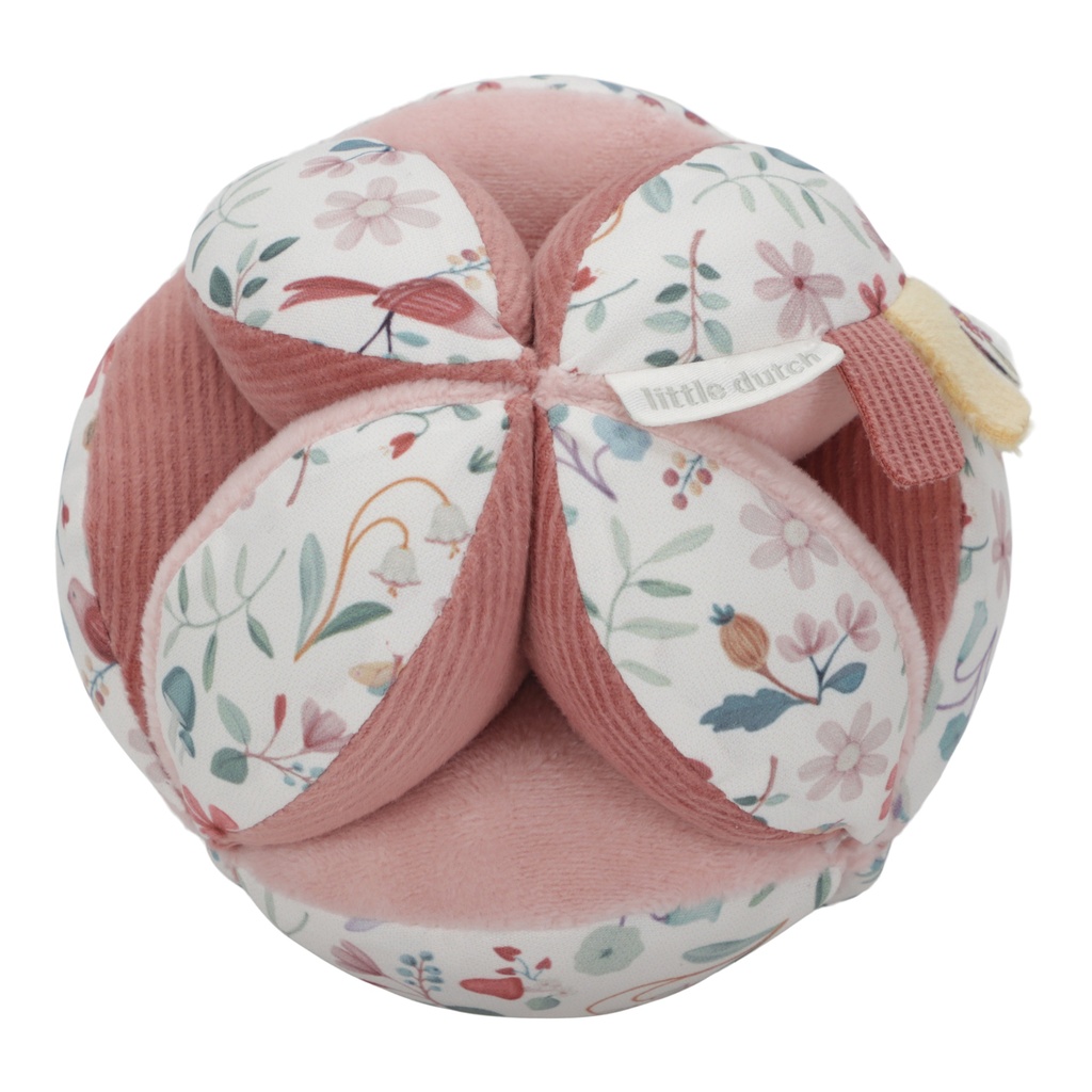 Little Dutch | Bal Fairy Garden Grijpbal Roze 0+M