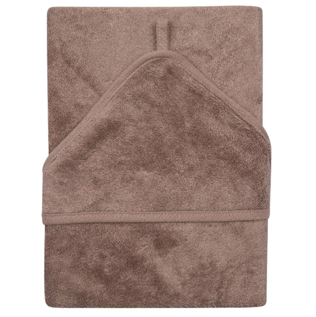 Timboo | Badcape XXL Bamboe Mellow Mauve 95x95cm