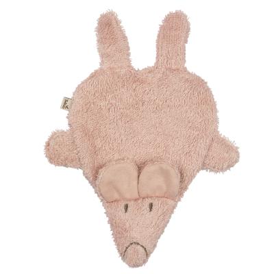 KNUFFELDOEK / DOUDOU, Little Mouse, misty rose, Timboo, roze, muis, uni, bamboe, vanaf 0 maand