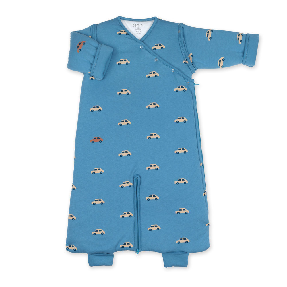 Bemini | Slaapzak Pady Jersey 3 TOG Mario Blauw 4-12M