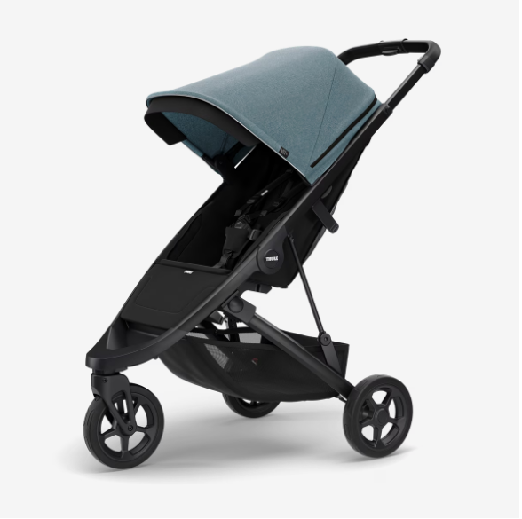 Thule | Buggy Thule Spring Teal Melange On Black 