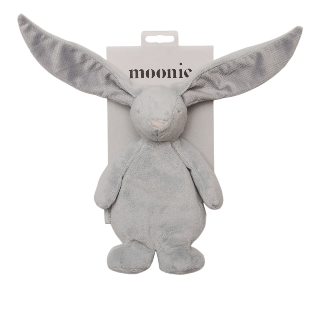 Moonie | Pluche knuffel 	Mini Bunny silver 15cm