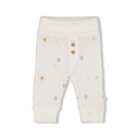 Feetje | Broek Autumn Sweetness Rib Offwhite Print Maat 44