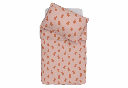 Duvet Cover Set 100x140cm Miffy Shadow Wild Rose