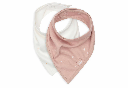 Bib Bandana Twinkling Wild Rose (2pack)