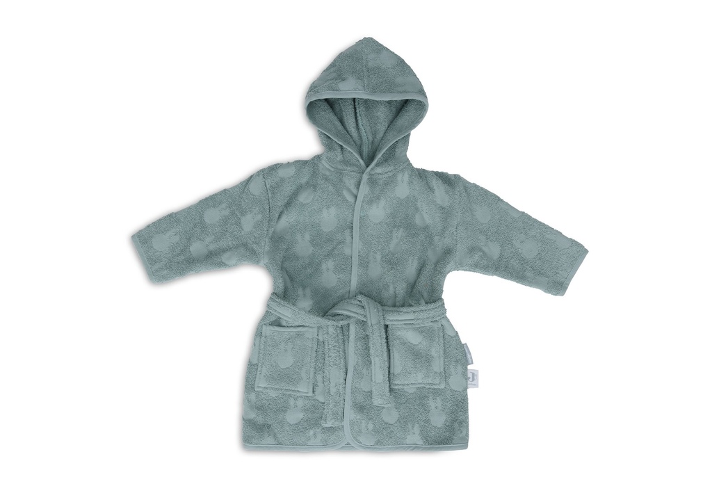 Bathrobe 3-4 jaar Miffy Jacquard Sea Green