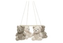 Baby Mobile Teddy Bear Olive Green/Naturel