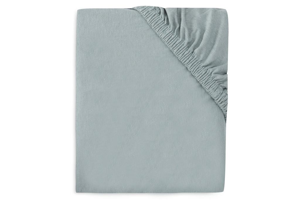 Fitted Sheet Jersey 40/50x80/90cm Sea Green