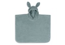 Bath Poncho Terry Sea Green