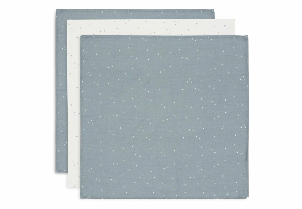 Cloth Muslin 70x70cm Twinkling Sea Green (3pack)