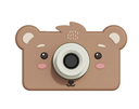 FOTOTOESTEL, the zoo friends, bear, bruin, 32GB, USB opladen, display 2.0", 7.9x4.74cm, oplaadb via USB, 3-5J 