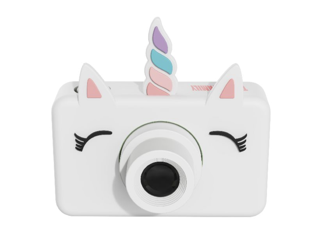 FOTOTOESTEL, the zoo friends, unicorn, ecru|beige, 32GB, USB opladen, display 2.0", 7.9x4.74cm, oplaadb via USB, 3-5J   (kopie)