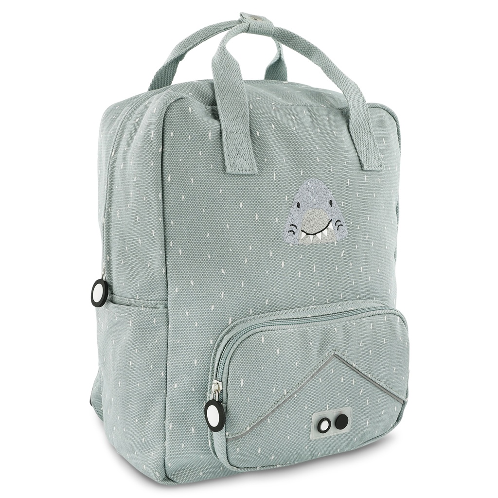 Trixie | Rugzak Groot Mr. Shark Grijs 11l 27x34x12cm 