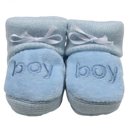 KOUSEN, NB, Boy, blauw, one size, boys, 1 paar, met omslag/slofjes