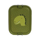 BROODDOOS, Mr. dino, Lunch Box small, dino, RVS, 13x6x17cm onderverdeling 