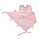 Nattou | Knuffeldoek Lapidou Maxi  Glow In The Dark Old Pink