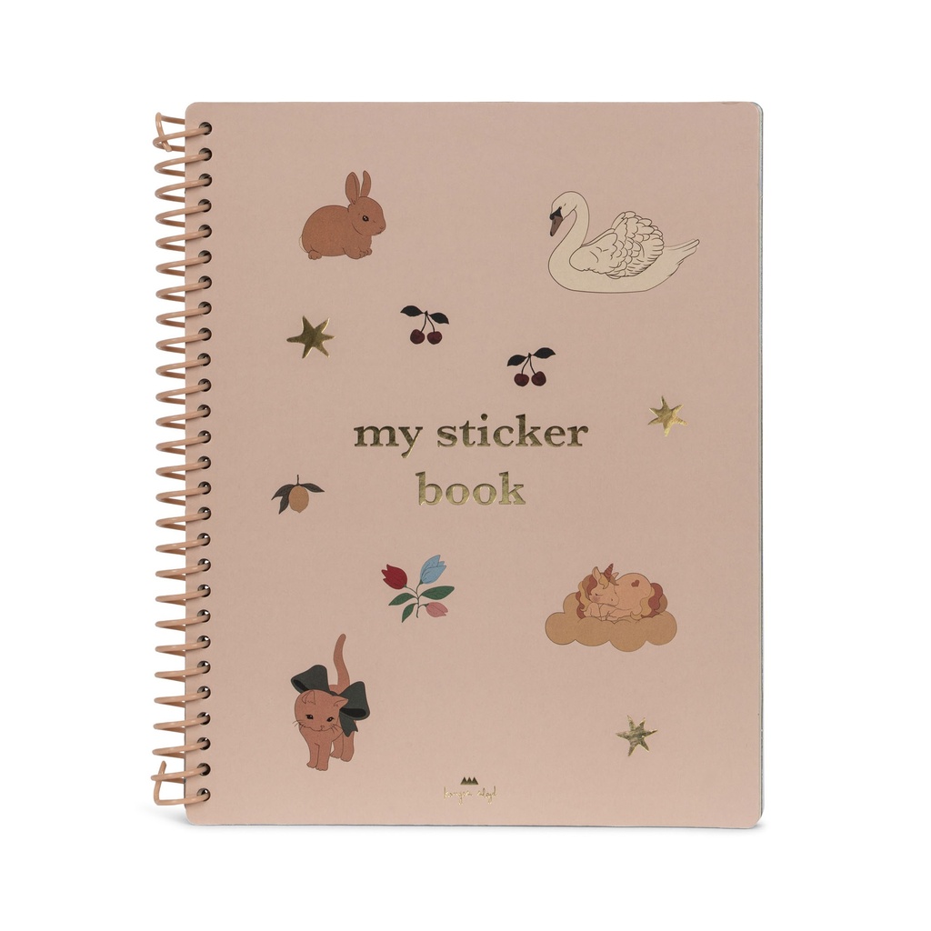 Konges Slojd | Boek My Sticker Book Blush