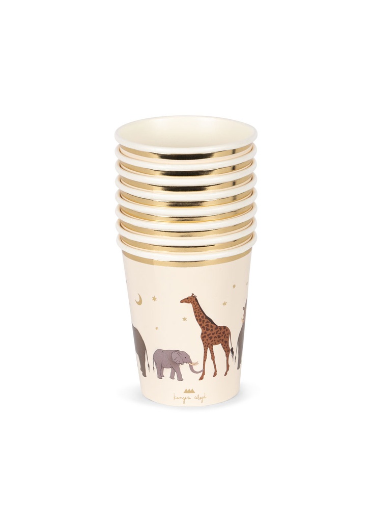 Konges Slojd | Feestartikel Cups Safari