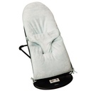 INLEGKUSSEN, Timboo, riviera blue, vr relax Babybjorn Balance soft/ Bliss, 40x76cm, met gordelopeningen