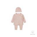 2 pce babysuit + hat organic cotton