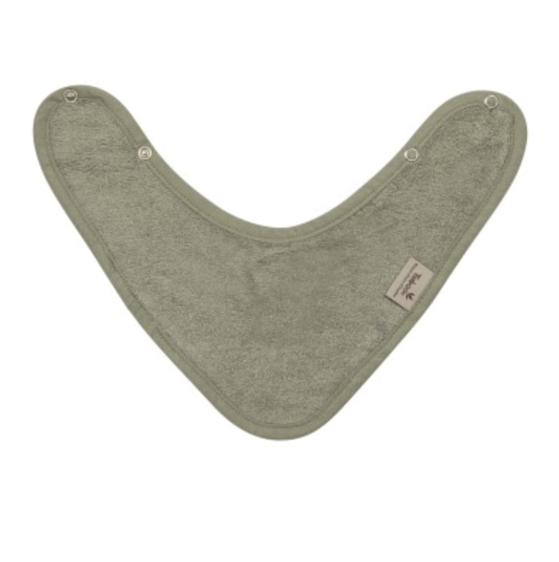 Timboo | Spuugdoekje Bandana Bamboe 2 Lagen Whisper Green