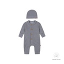 1 pce babysuit + hat organic cotton