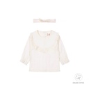 Dirkje | Blouse Met Haarband Off White