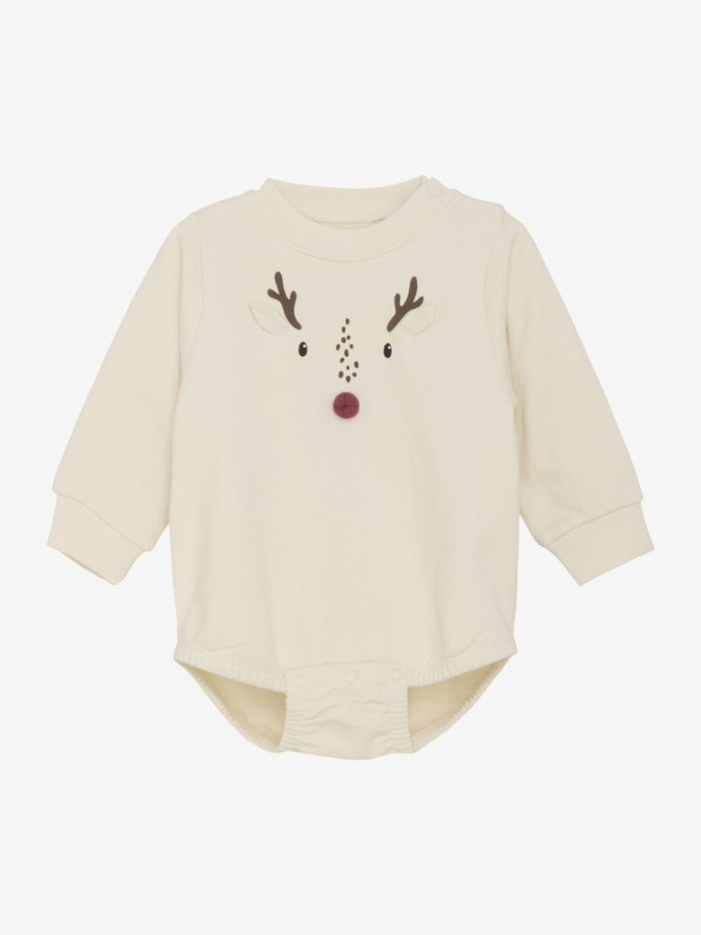 Minymo | Body Eggnog Print Rendier