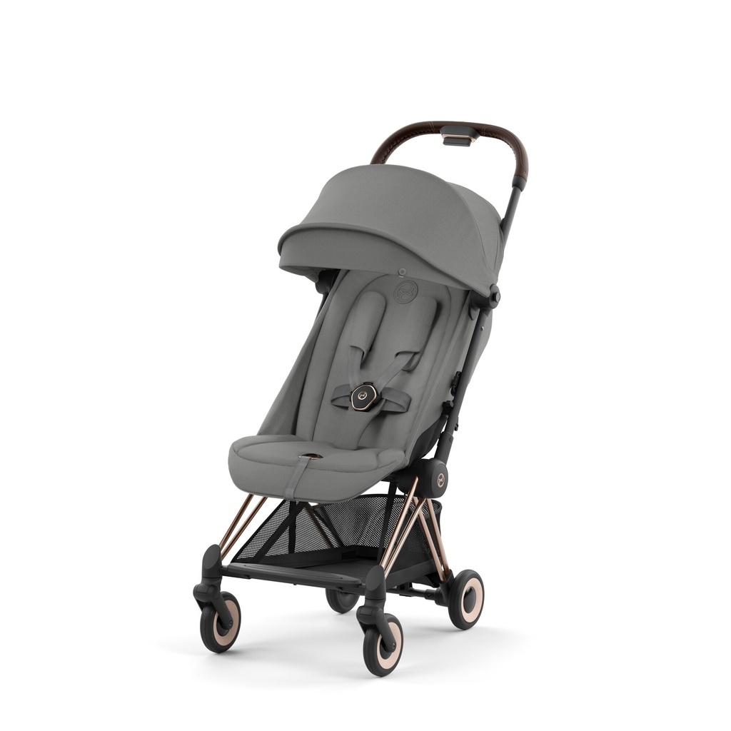 Cybex | Buggy Coya Mirage Grey Frame Rosegold Alu