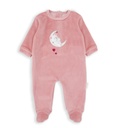 Babybol | Pyjama 1-delig Velours Hearts Moon