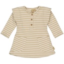 Levv | Jurk Girls Brown Stripe