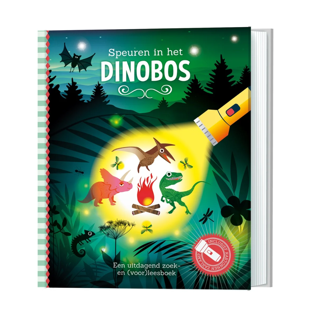 De Lantaarn | Boek Speuren In Het Dinobos