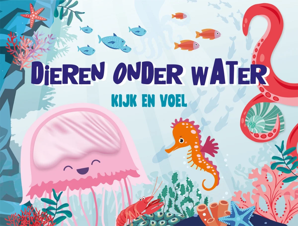 De Lantaarn | Boek Kijk En Voel - Dieren Onder Water