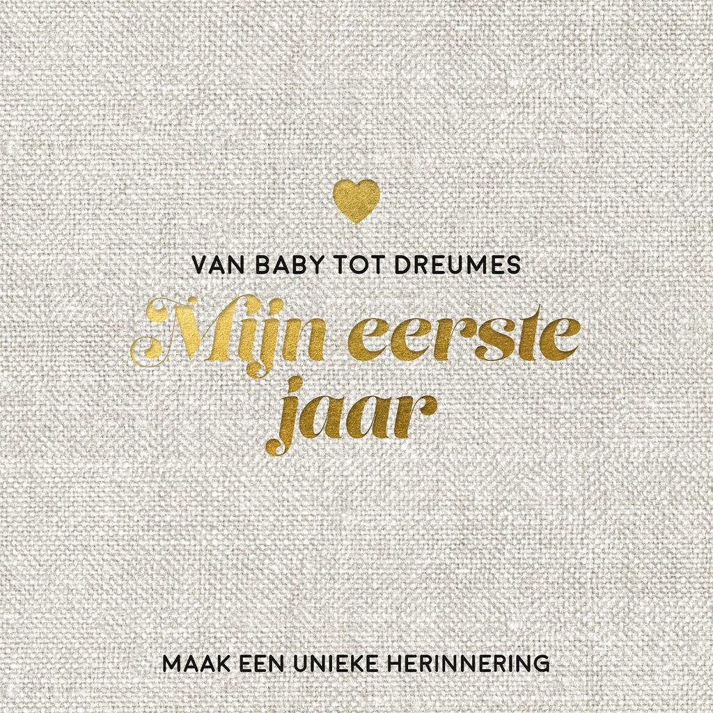 De Lantaarn | Boek Mijn Eerste Jaar Babyboek - Maak Een Unieke Herinnering