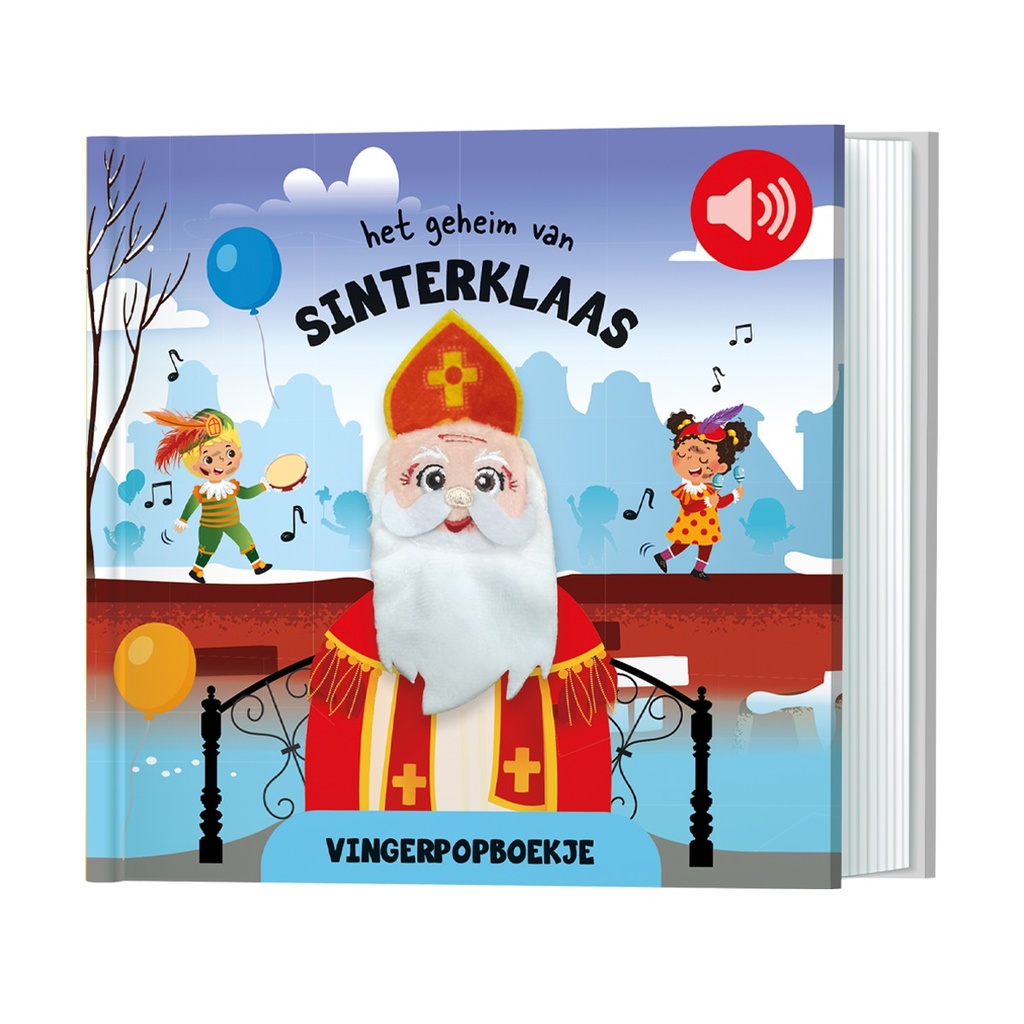 De Lantaarn | Boek Vingerpopboekjes Het geheim van Sinterklaas 