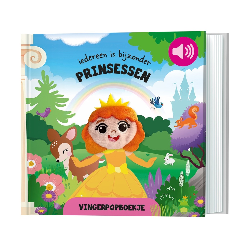 De Lantaarn | Boek Vingerpopboekjes Prinsessen