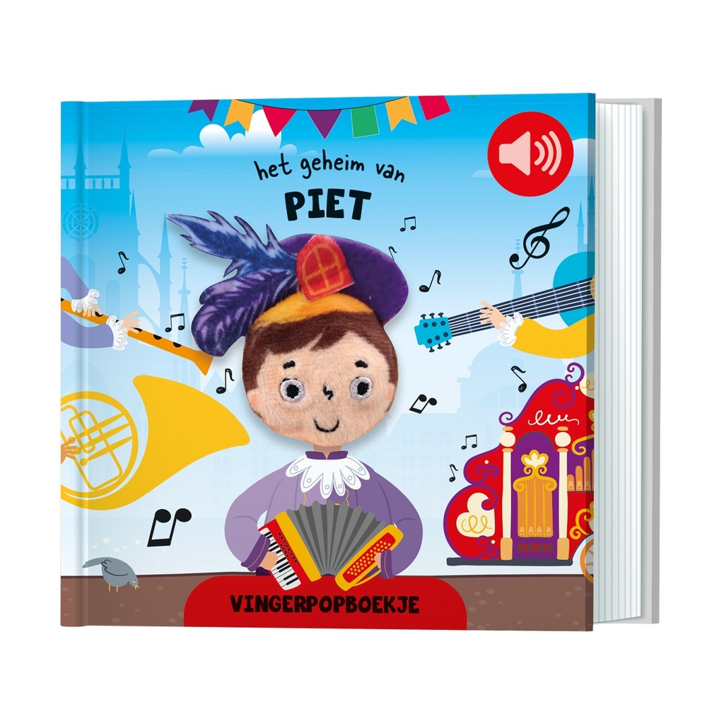 De Lantaarn | Boek Vingerpopboekjes Het geheim van Piet  