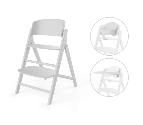 Cybex | Eetstoel Click&Fold 3 in 1 All White