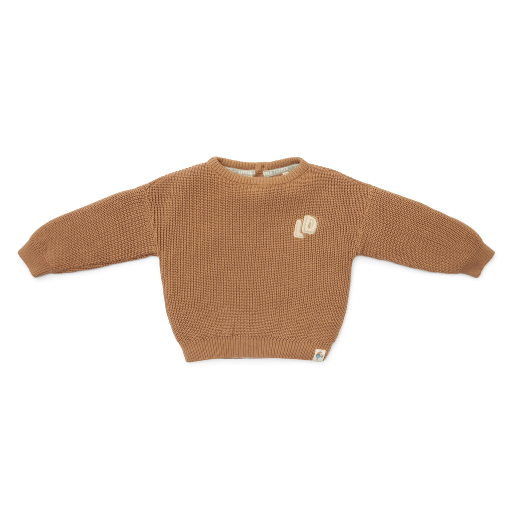 Little Dutch | Pull Little Farm Gebreid Brown