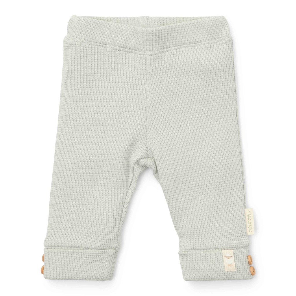 Little Dutch | Broek Little Farm Wafel Soft Green