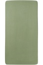 Meyco | Hoeslaken Ledikant Olive Green 60x120cm