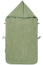 Meyco | Voetenzak Teddy Olive Green  40x82cm