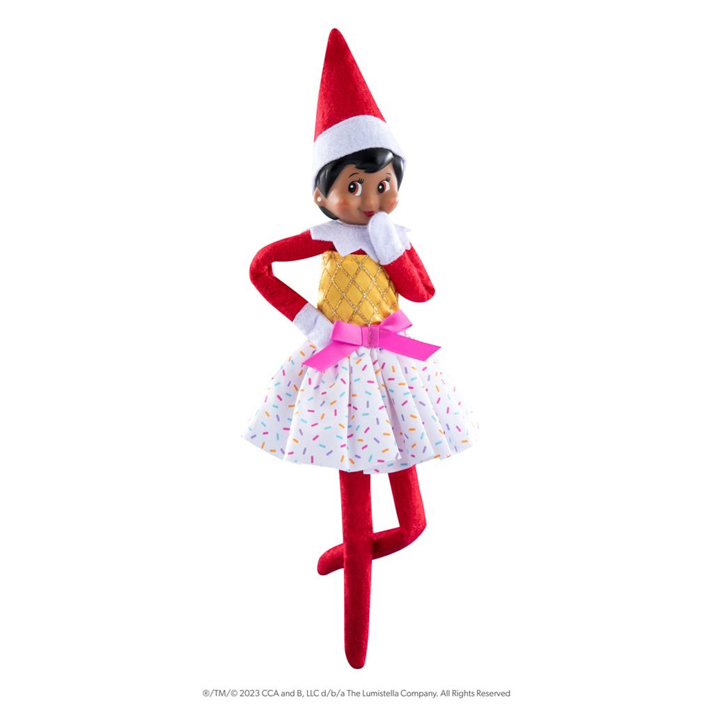 The Elf on the Shelf | Jurk Ijsjes Feestjurk Claus Couture