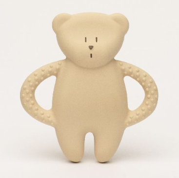 BIJTRING | Moonie Teether Bear sand