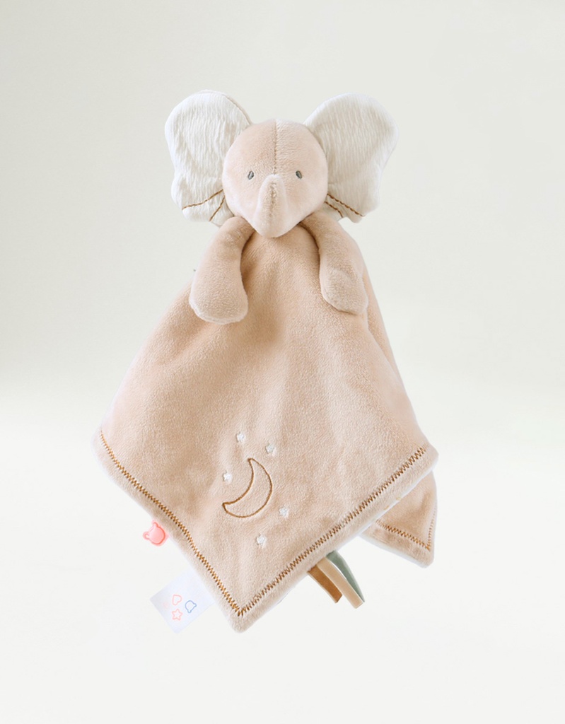 Noukies | Knuffeldoek Bali Olifant Beige