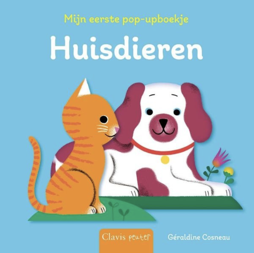 Clavis | Boek Huisdieren Mijn Eerste Pop-up Boekje 