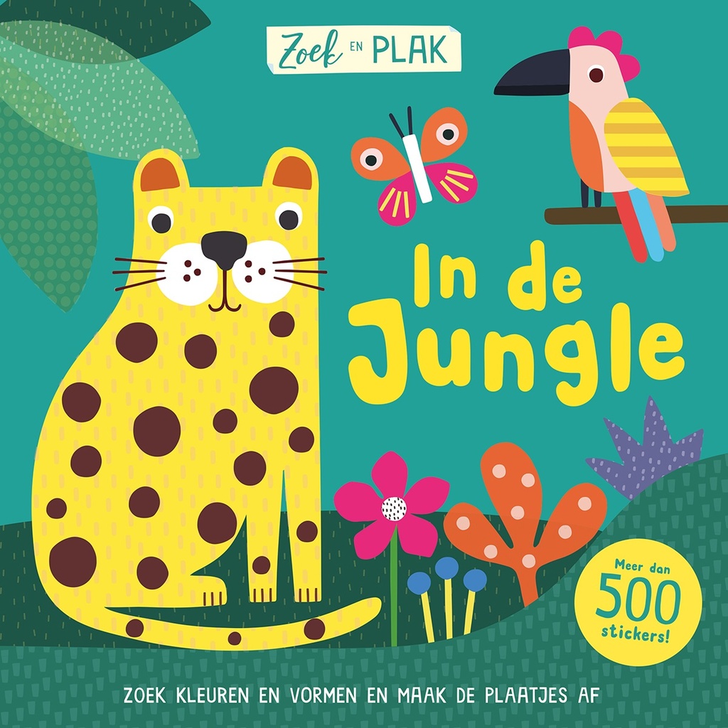 De Lantaarn | Zoek & Plak - In de Jungle +3J